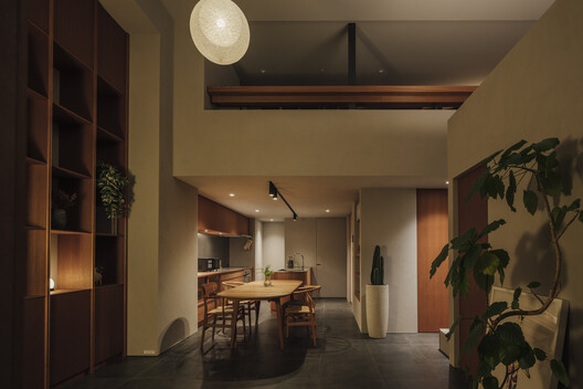 Sakuragawa Apartment Renovation / Osaka Design Department - Interior Photography, Dining room, Wood, Lighting, Chair