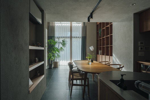 Sakuragawa Apartment Renovation / Osaka Design Department - Interior Photography, Wood, Lighting, Chair, Countertop