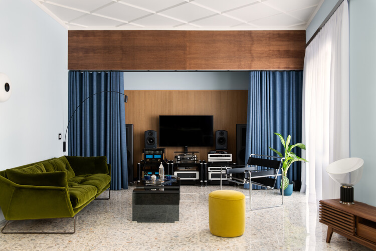 VDS House / 02A | studio - Interior Photography, Living Room, Lighting, Sofa, Table, Chair
