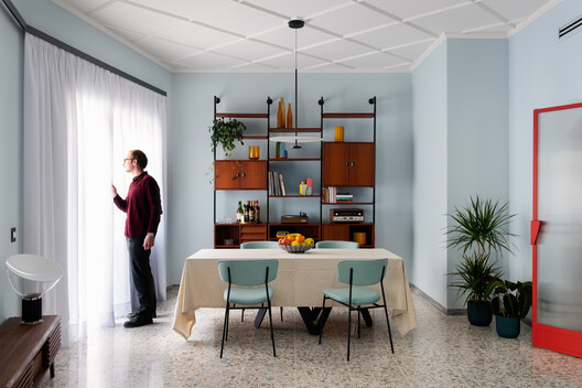 VDS House / 02A | studio - Interior Photography, Wood, Table, Lighting, Chair, Shelving