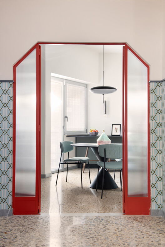 VDS House / 02A | studio - Interior Photography, Lighting, Door, Chair, Glass