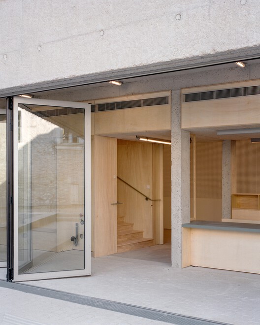 Biblioteca Tercer Lugar “La Source” / NAS architecture - Fotografía interior, Madera, Concreto