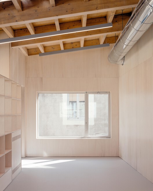Biblioteca Tercer Lugar “La Source” / NAS architecture - Fotografía interior, Madera