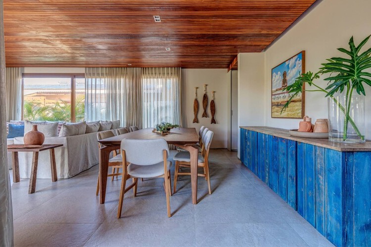 Casa IA / FRS Arquitetura - Fotografia de Interiores, Sala de Jantar, Madeira, Mesa, Cadeira