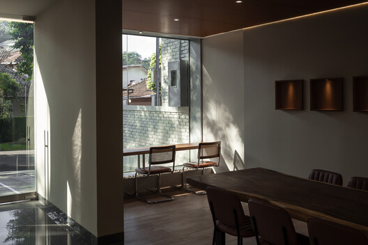 Hibrew Coffee and Cuisine / Simpul Studio - Interior Photography, Wood, Lighting, Glass, Chair