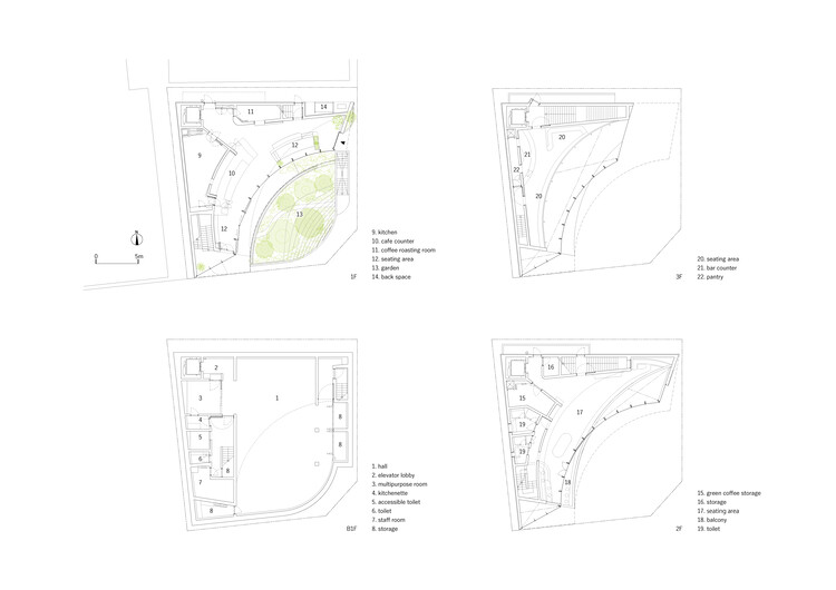 AOI CELESTIE Café / Yuko Nagayama & Associates - Imagen 22 de 23