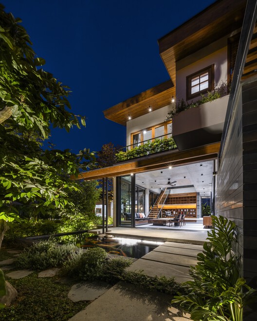 OM House / AN NAM Architecture - Exterior Photography, Garden, Balcony, Courtyard