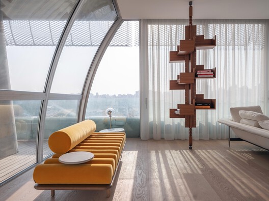 Fayssal Residence / Studio Paul Kaloustian - Interior Photography, Living Room, Wood, Chair