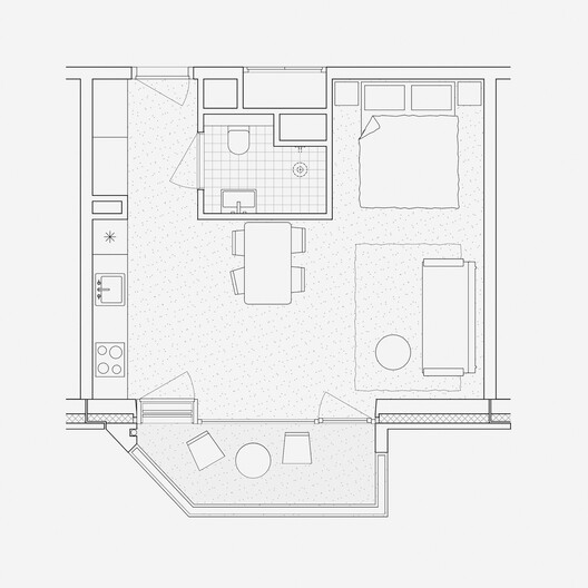 Opportuna Residential Tower  / Office Winhov + Office Haratori - Image 21 of 21