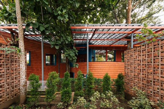 Restaurant Pavilion / Sahabat Selojene - Exterior Photography, Wood, Garden