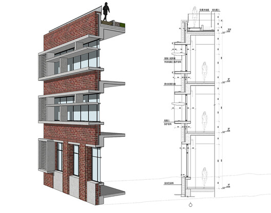 Tongtai School / E PLUS/SZA DESIGN - Brick