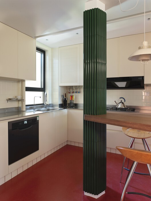 吴先生家 / 金秋野建筑工作室 - 室内图, 厨房, 木头