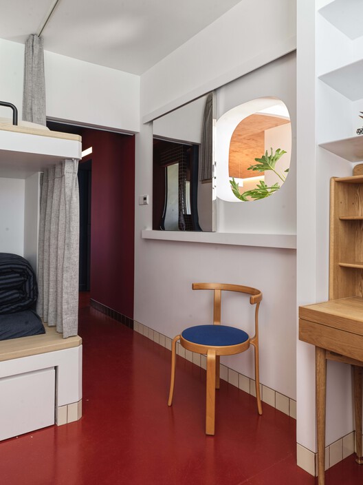 吴先生家 / 金秋野建筑工作室 - 室内图, 厨房, 木头, 灯, 卧室