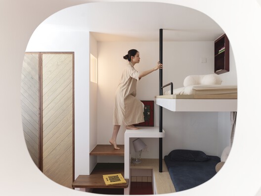 吴先生家 / 金秋野建筑工作室 - 室内图, 木头, 卧室, 床, 灯