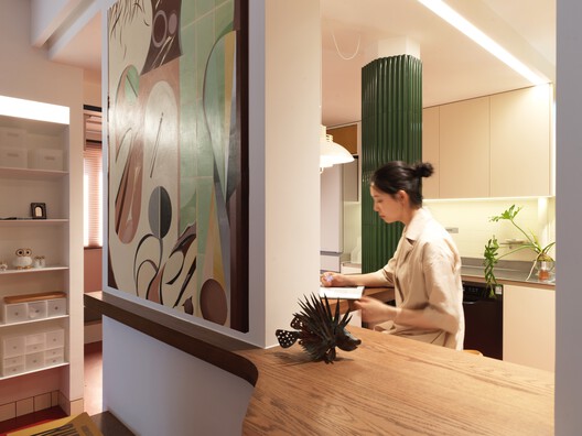 吴先生家 / 金秋野建筑工作室 - 室内图, 灯, 椅子