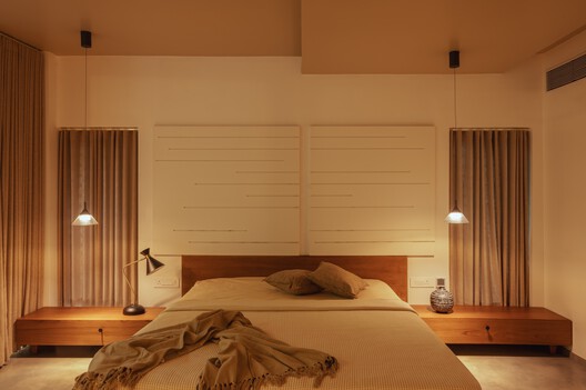 Shakeer House / 3dor Concepts - Interior Photography, Bedroom, Bed, Wood, Lighting