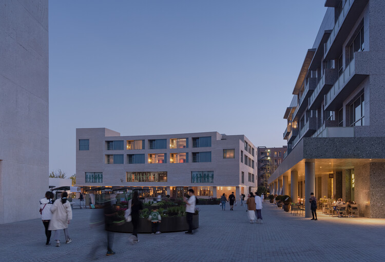 Youyi Bay Community, Mi Casa Su Casa Club Hotel, and Juanzong Apartment / genarchitects - Exterior Photography, Facade, Concrete