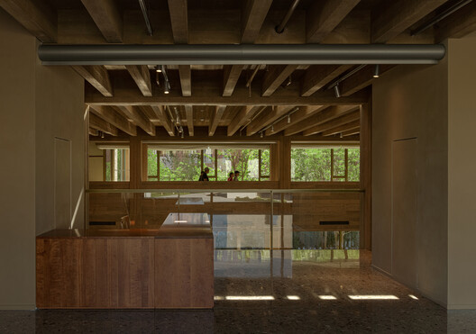Youyi Bay Community, Mi Casa Su Casa Club Hotel, and Juanzong Apartment / genarchitects - Interior Photography, Kitchen, Wood, Beam