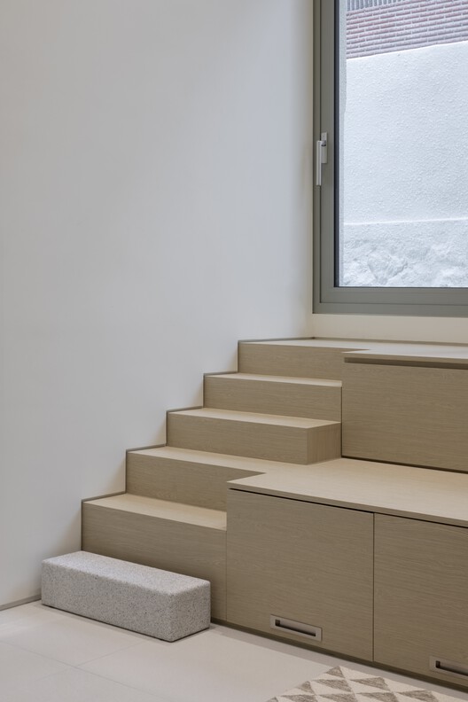 Villa de VOID / Atelier ITCH - Interior Photography, Stairs, Wood, Handrail