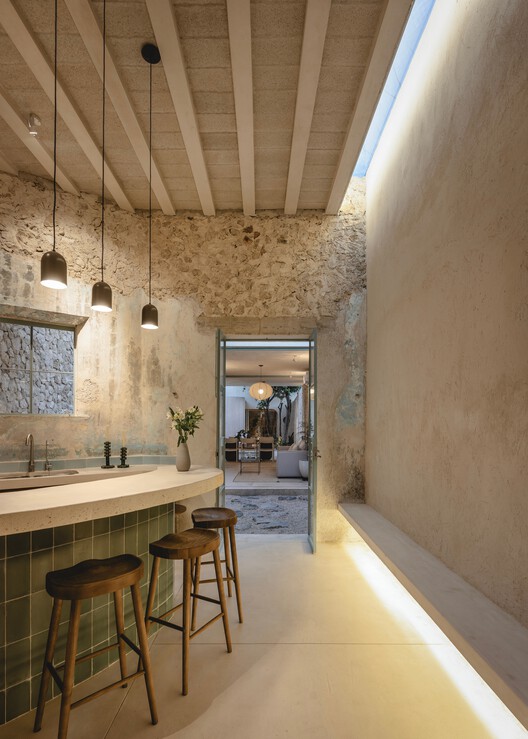Vistalcielo / Veinte Diezz Arquitectos - Interior Photography, Lighting, Concrete, Sink
