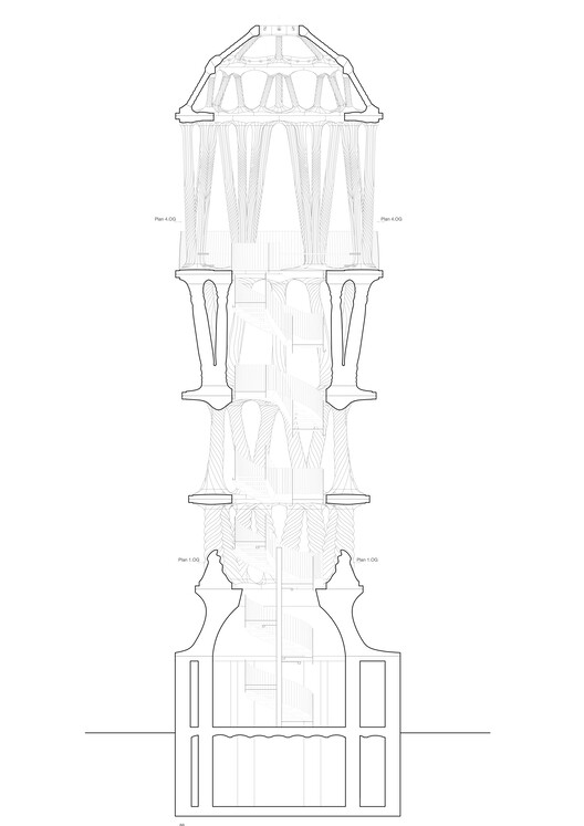 White Tower / Studio Benjamin Dillenburger + Michael Hansmeyer - Image 29 of 30