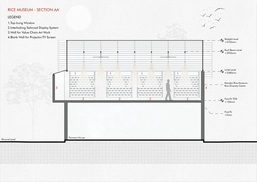 El Museo del Arroz: Arquitectura Arraigada en la Memoria Rural y la Ecología - Imagen 22 de 26