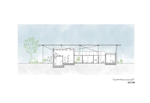 Casa do Telhado / Tamada & Wakimoto Architects - Imagem 18 de 19