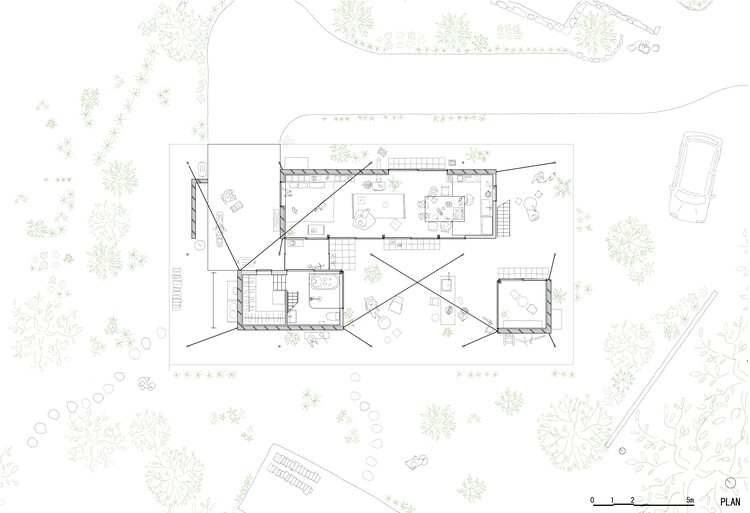 Casa do Telhado / Tamada & Wakimoto Architects - Imagem 17 de 19