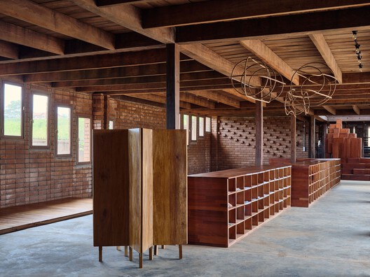African Flow Kindergarten / Urbanitree - Interior Photography, Wood, Beam