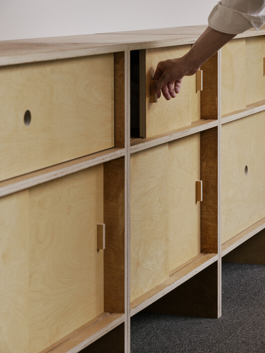 Insoil Showroom / KKOL Studio - Interior Photography, Closet, Wood