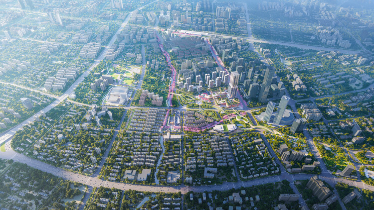 Foster+Partners Unveils Urban Regeneration Masterplan for Shanghai’s Putuo District - Image 1 of 5