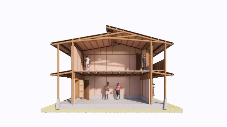 Henning Larsen Designs Rammed Earth Campus for Youth Academy in Uganda - Image 3 of 6