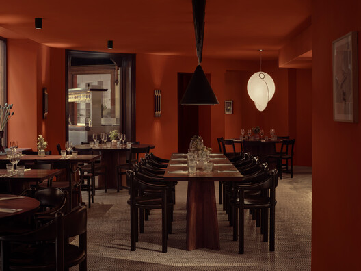 Misshumasshu Restaurant / Maja Bernvill - Interior Photography, Dining room, Table, Lighting, Chair, Glass