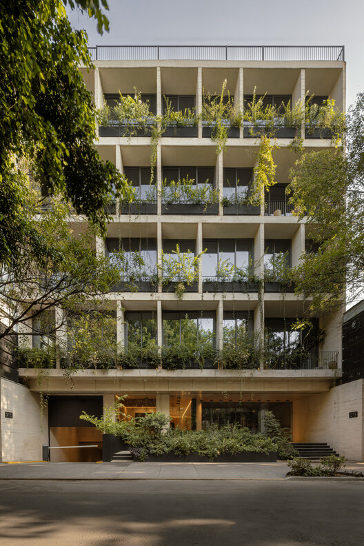 Sinaloa 215 /  Colonnier Arquitectos - Fotografía exterior, Balcón