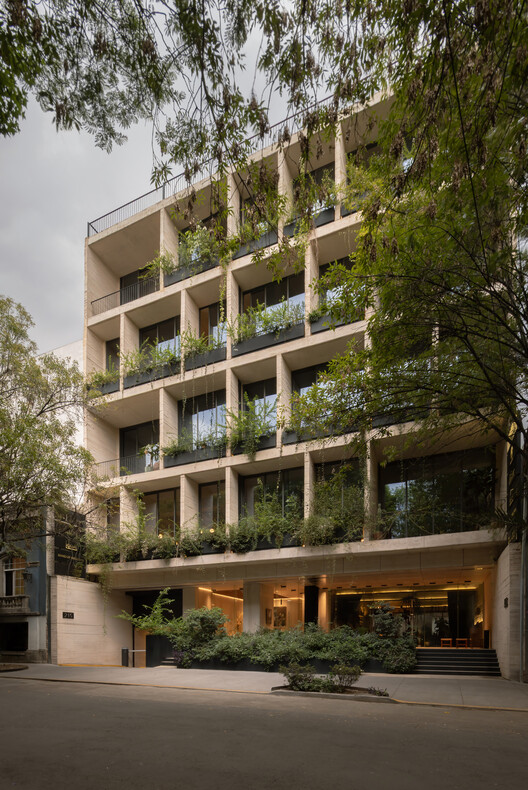Sinaloa 215 /  Colonnier Arquitectos - Fotografía exterior, Balcón