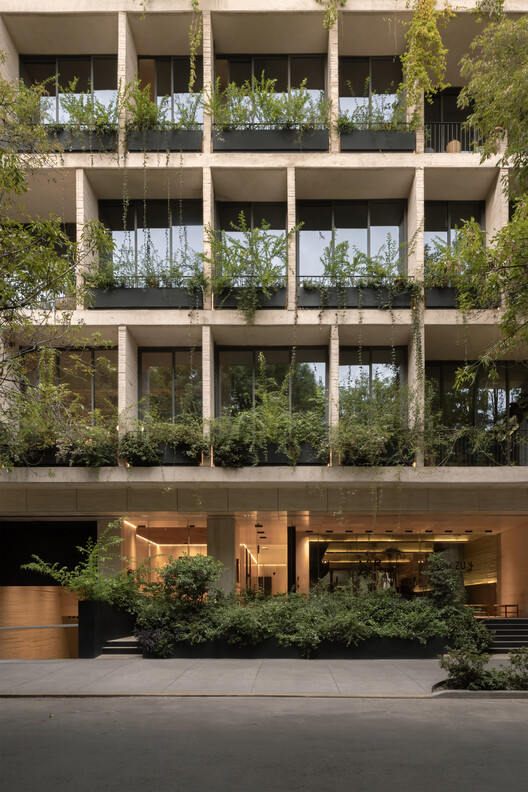 Sinaloa 215 /  Colonnier Arquitectos - Fotografía exterior, Balcón