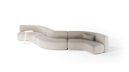 An Expansive Modular Sofa System: Reimagining Comfort Beyond Sitting On - Image 3 of 15