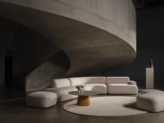 An Expansive Modular Sofa System: Reimagining Comfort Beyond Sitting On