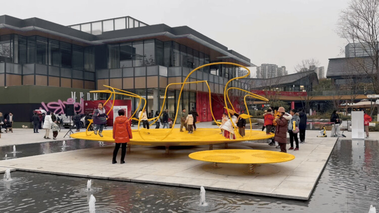 首届成都天府艺术季《摇太阳》/ 大料建筑 - 建筑图