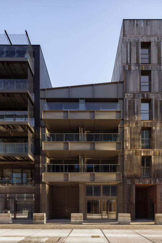 豪特拉克公寓 / Workshop Architecten + Marcel Lok Architect - 建筑图, 具体的, 阳台