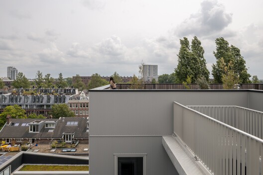Houtrak Apartments / Workshop Architecten + Marcel Lok Architect - Exterior Photography, Balcony