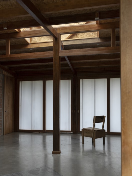 Casa Soul / Idem - Fotografia de Interiores, Madeira, Viga, Vidro, Pilar