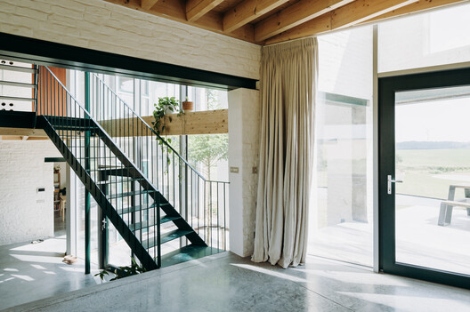 Lyco House / OYO - Interior Photography, Stairs, Wood, Beam