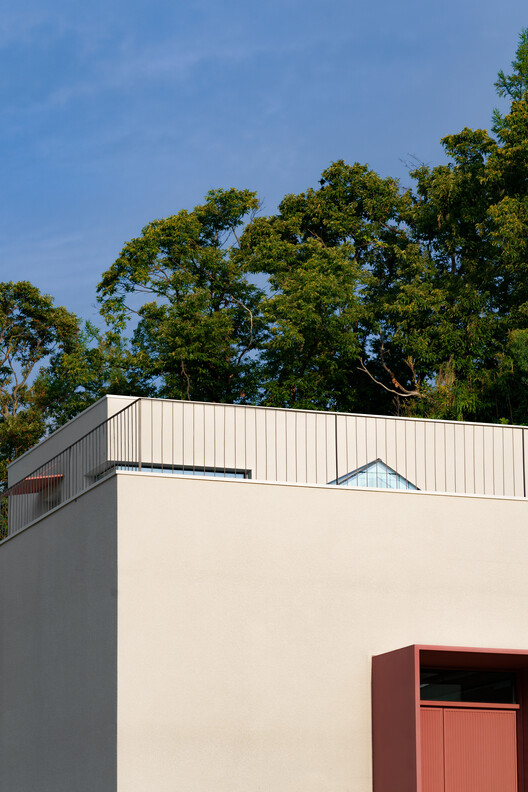 Haksanjae Private Library and Residence / CHAWOOCHAWOO - Exterior Photography, Concrete