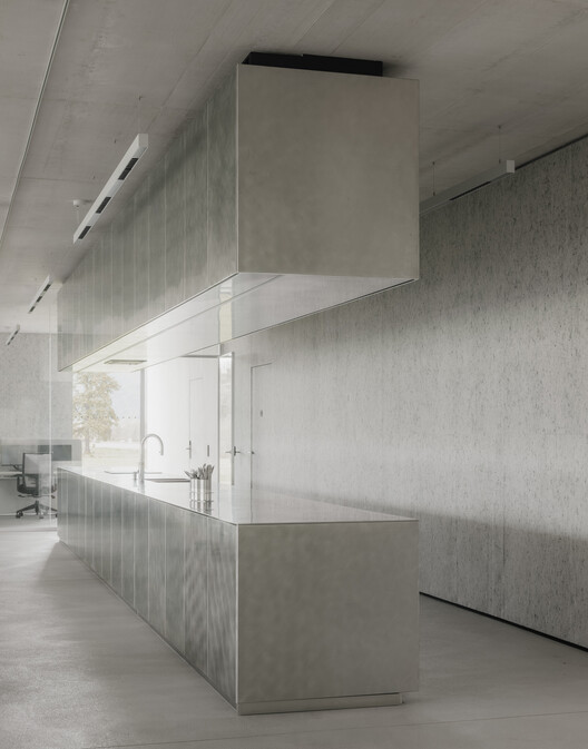 Sede Principal de Dynafit / BAROZZI VEIGA - Fotografía interior, Concreto