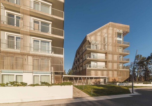 Baltycki Apartments / Maxberg - Exterior Photography, Balcony