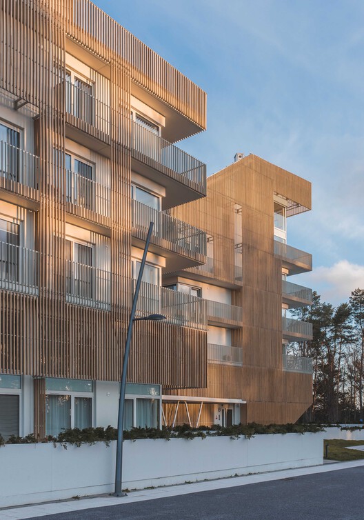 Baltycki Apartments / Maxberg - Exterior Photography, Balcony