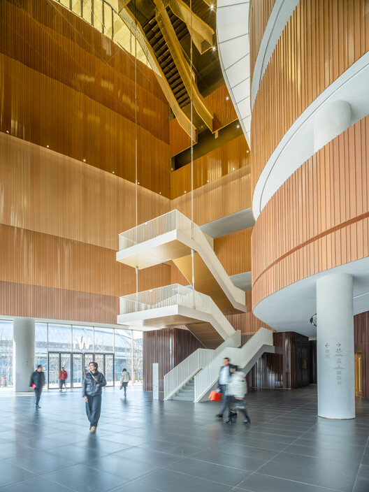The West Bund Grand Theater / SHL - Interior Photography, Stairs, Glass