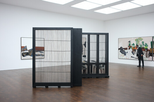 Awulai Ashia & Nkyinkyim Exhibition at Gagosian / DeRoche Projects - Interior Photography