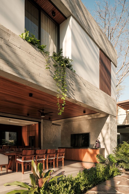 Casa Amankay / Di Frenna Arquitectos - Fotografia de Interiores, Madeira, Concreto, Balcão, Aido